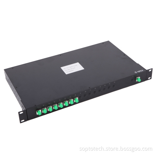 8 Channel DWDM Mux Demux